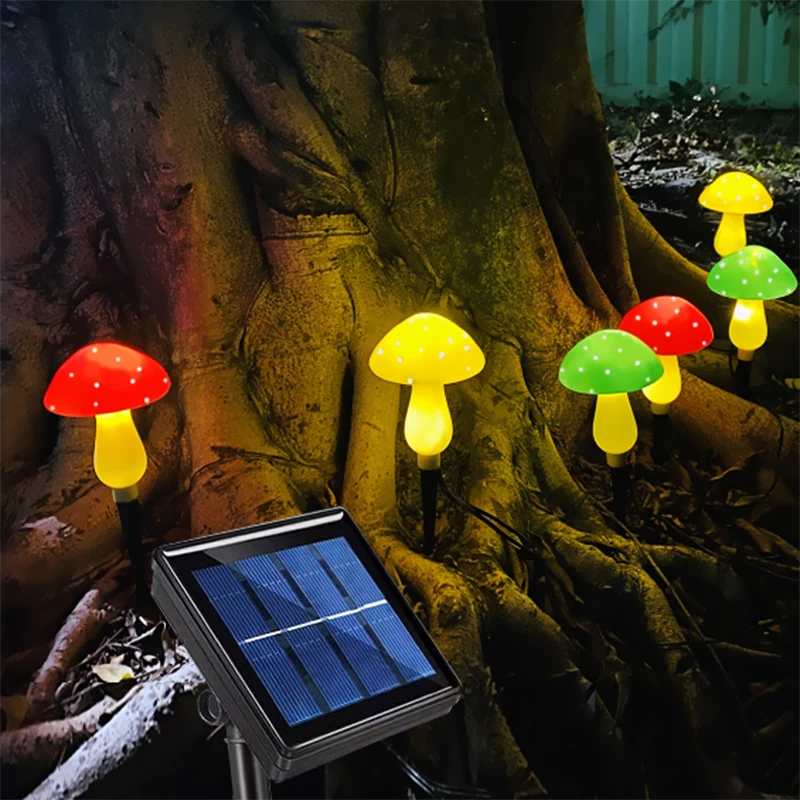 Solar Mushroom Fairy Light - Image 5