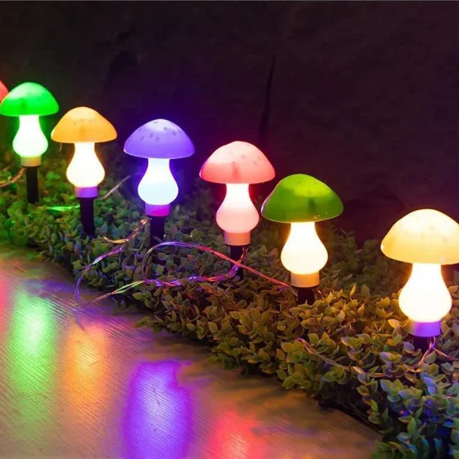 Solar Mushroom Fairy Light - Image 2