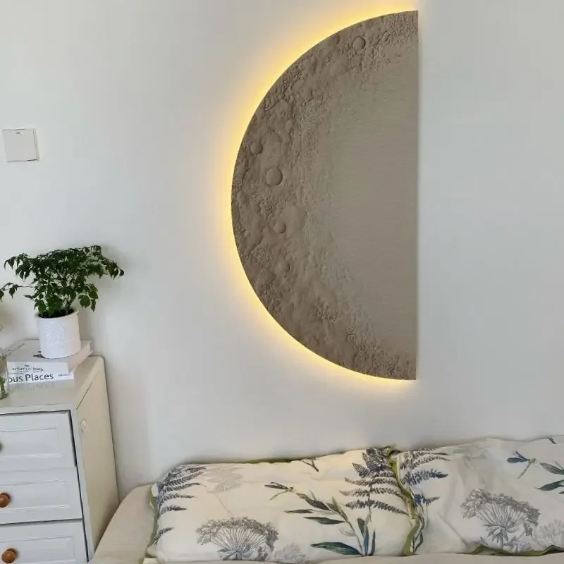 Minimalist Moon Wall Lamp - Image 6