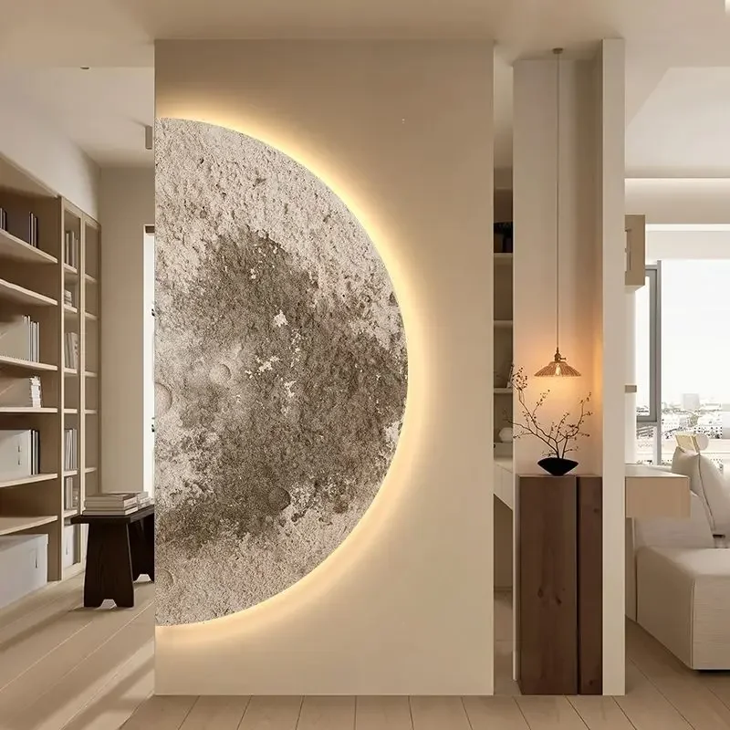 Minimalist Moon Wall Lamp