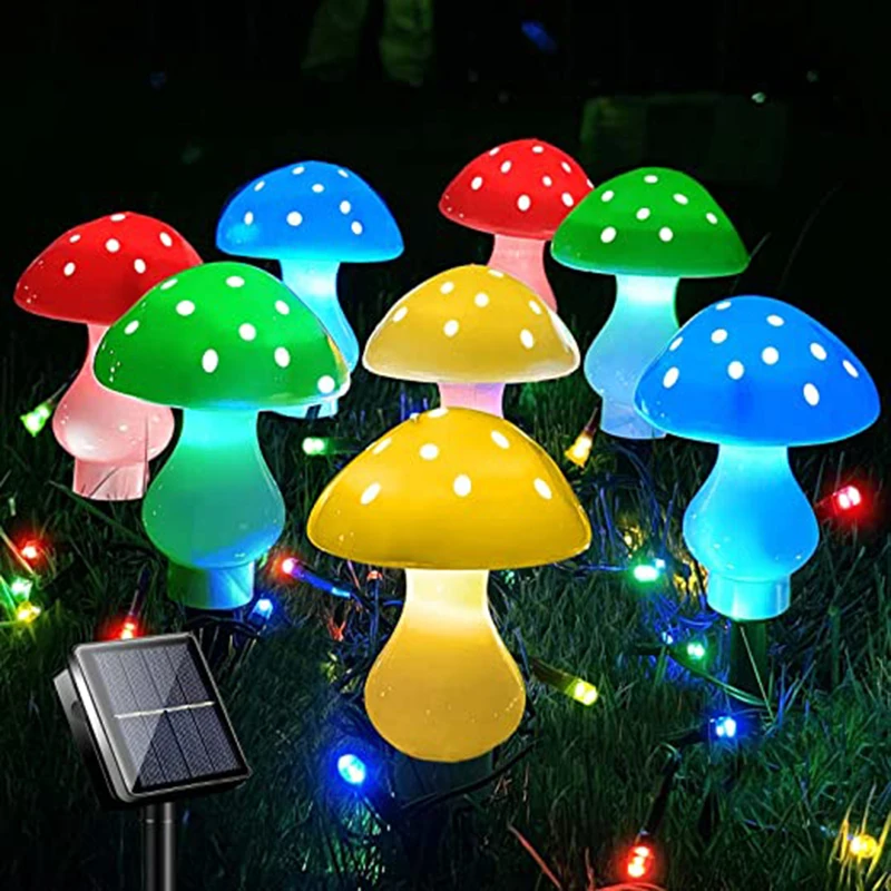Solar Mushroom Fairy Light - Image 3
