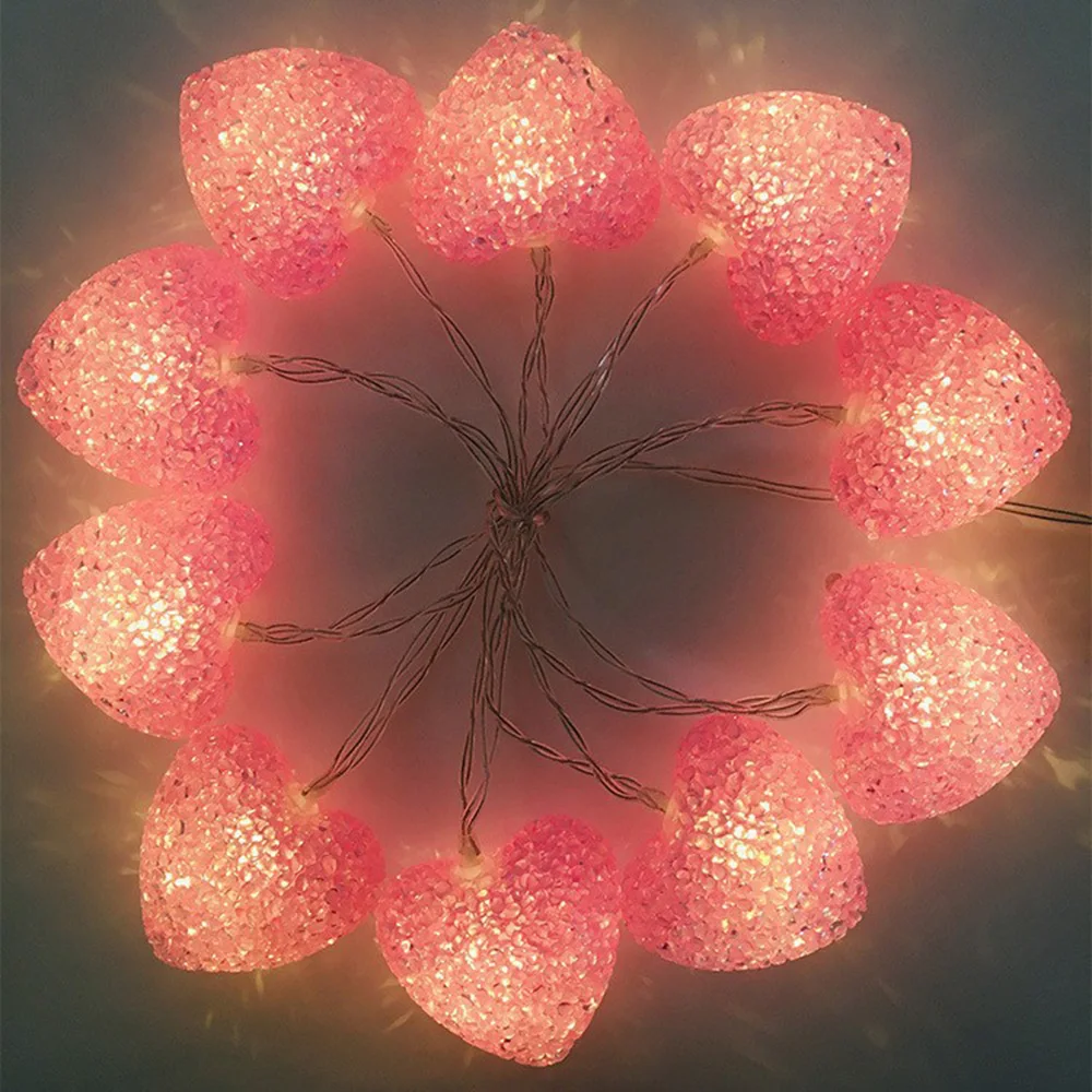 Pink Heart String Lights - Image 6