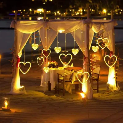 Heart String Lights