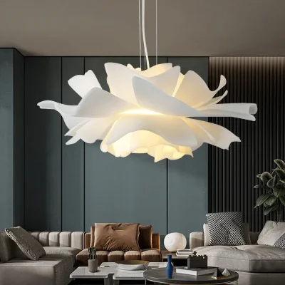 White Flower Lamp