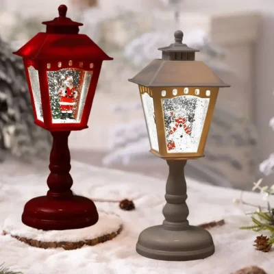 Glittering Snowman Light