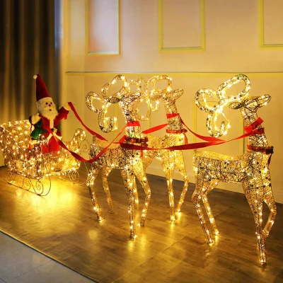 Reindeer Sleigh Light